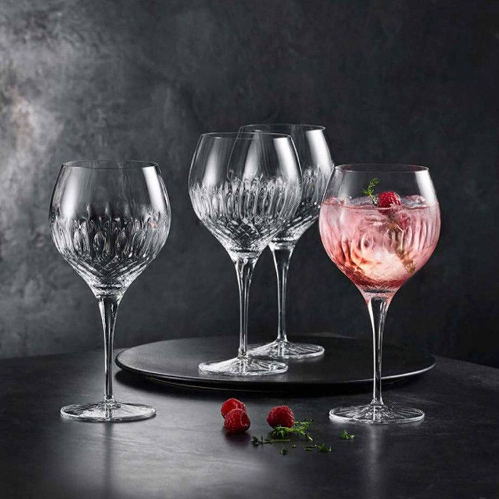 Gin & Tonic Plymouth Calice Gin Tonic 65 cl In Vetro Set 2 Pz