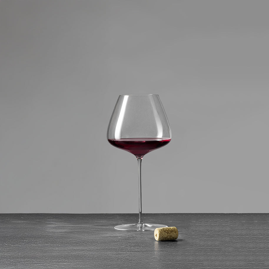 Verre à vin rouge soufflé bouche Sapientia Bourgogne 87 cl Lot de 2