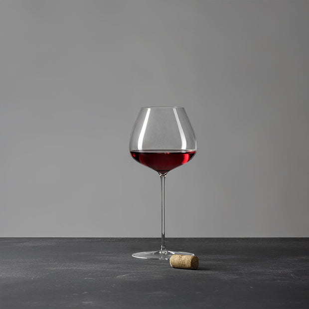 Sapientia Cabernet Merlot Mouth-Blown Red Wine Glass 68 cl Glass Set of 2
