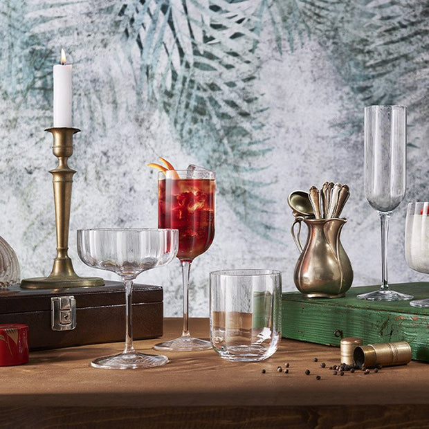 Jazz Negroni Cocktail Glass 28 cl Set 4 Pcs