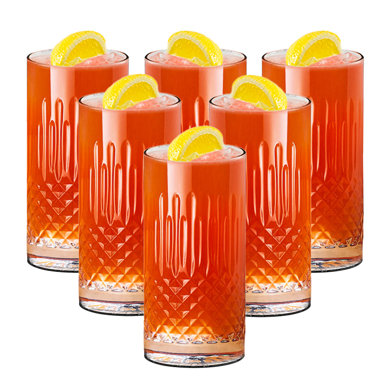 Diamante Verre À Boire 48 cl Lot 6 Pcs