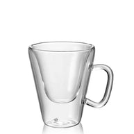 Thermic Glass Monorigine Costarica Tazzina Caffè 8.5 cl In Vetro Termico Borosilicato Set 2 Pz