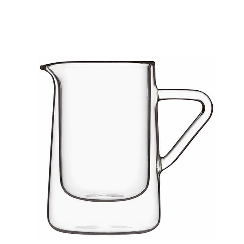 Thermic Glass Food & Design Lattiera 14.5 cl In Vetro Termico Borosilicato Set 2 Pz