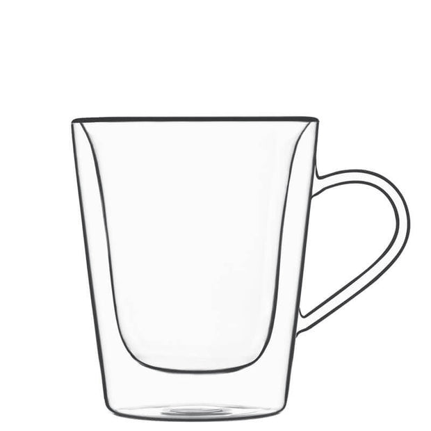 Thermic Glass Drink & Design Duos Tazza Multiuso 22 cl In Vetro Termico Borosilicato Set 2 Pz