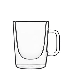 Thermic Glass Drink & Design Caffe Aroma Tazza Caffè 30 cl In Vetro Termico Borosilicato Set 2 Pz