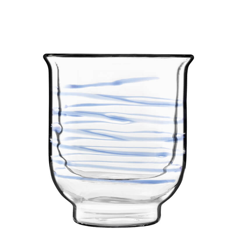 Thermic Glass Drink & Design Asagao Tazza Tè 23.5 cl In Vetro Termico Borosilicato Set 2 Pz