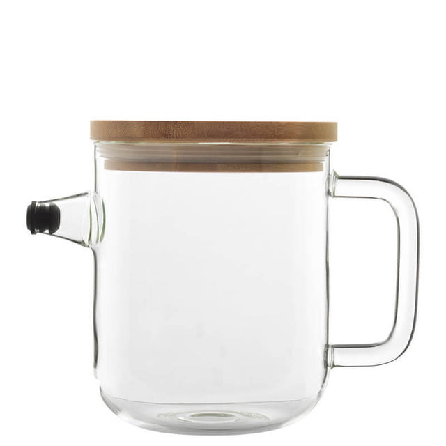 Thermic Glass Drink & Design Teiera Con Beccuccio Versatore 100 cl In Vetro Termico Borosilicato