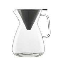 Thermic Glass Drink & Design Coffee Maker Set with Filter 100 cl