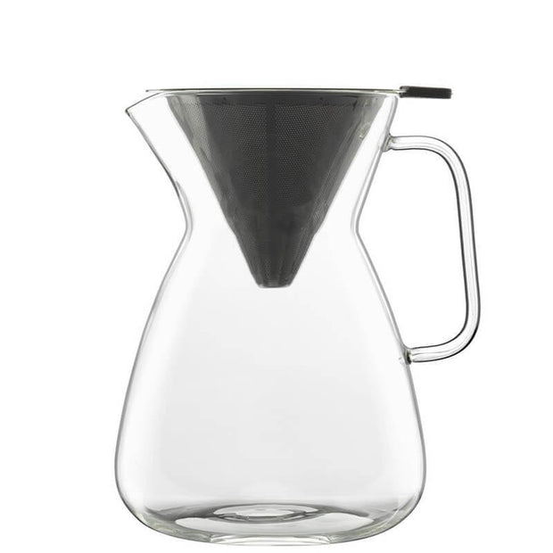 Thermic Glass Drink & Design Coffee Maker Set with Filter 100 cl