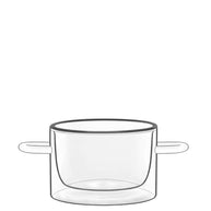 Thermic Glass Food & Design Tegamino Monoporzione 12 cl In Vetro Termico Borosilicato Set 2 Pz
