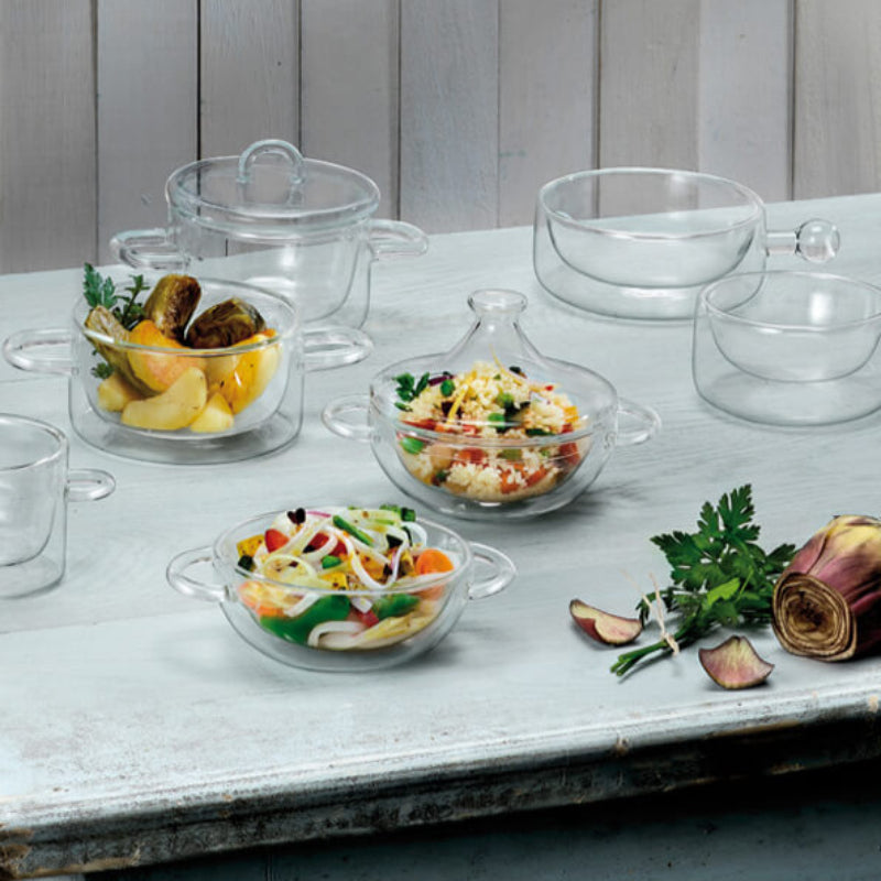 Thermic Glass Food & Design Single-Serving Casserole Dish 27 cl Set 2 Pcs