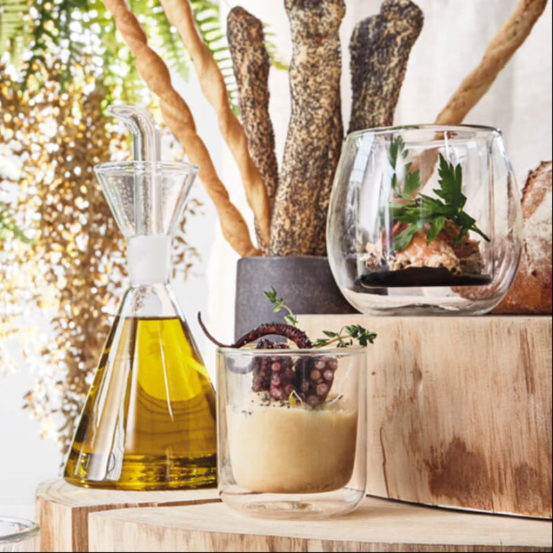 Thermic Glass Food & Design Conical Single-Serving Glass 12 cl Set 2 Pcs