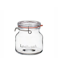 Lock Eat Vasetto Con Tappo Ermetico 150 cl In Vetro Set 6 Pz