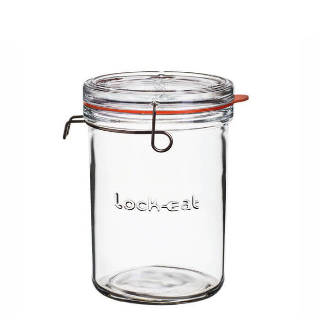 Lock Eat Terrina XL Con Tappo Ermetico 100 cl In Vetro Set 6 Pz