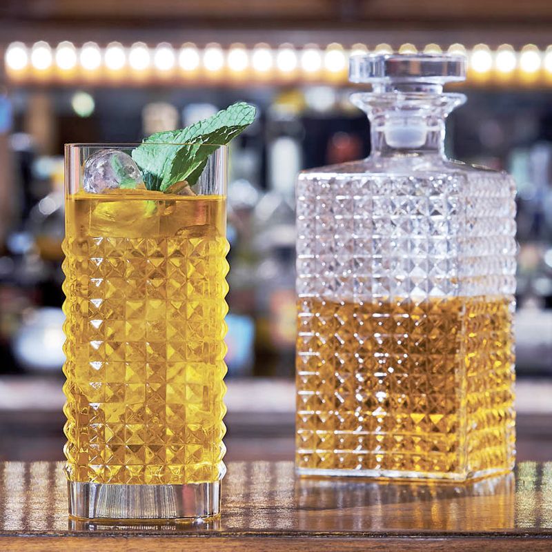Mixology Elixir Bicchiere Bibita Hi-Ball 48 cl In Vetro Set 6 Pz