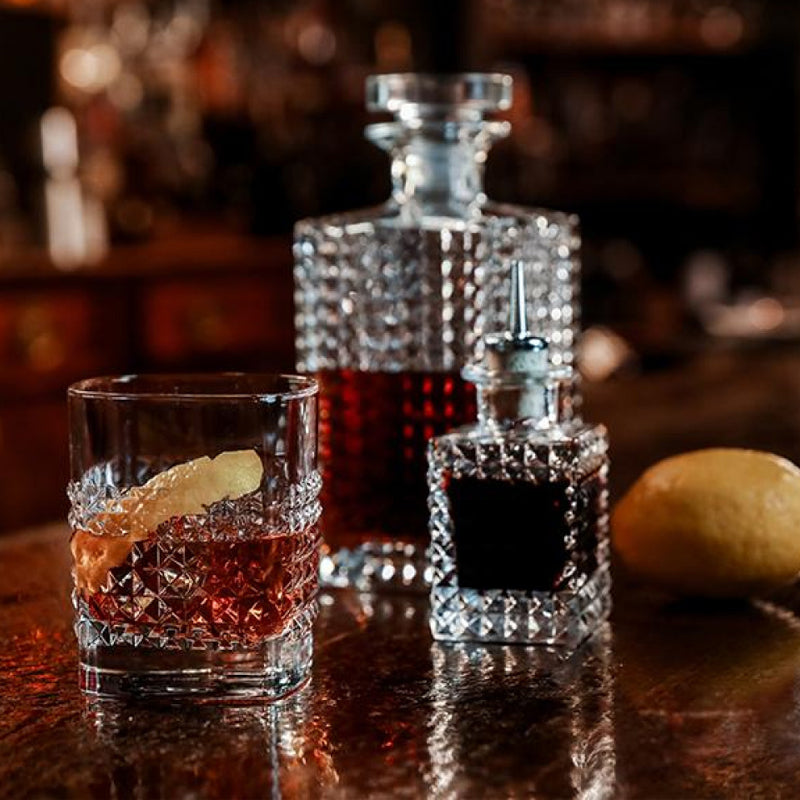 Mixology Elixiri Bouteille De Whisky Et Verres Lot 5 Pcs