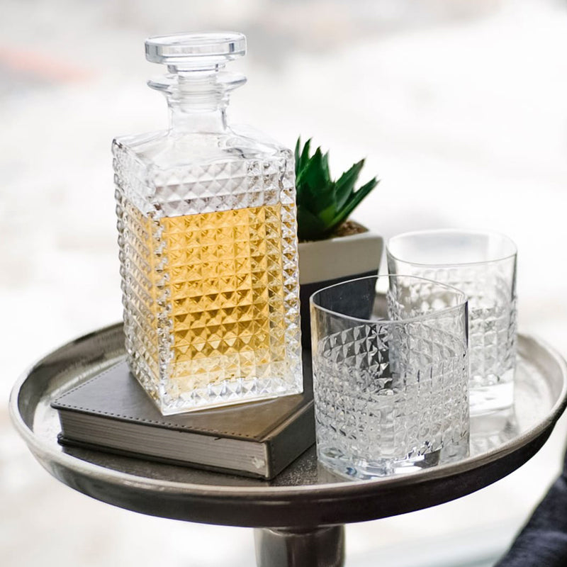 Mixology Elixiri Bouteille De Whisky Et Verres Lot 5 Pcs