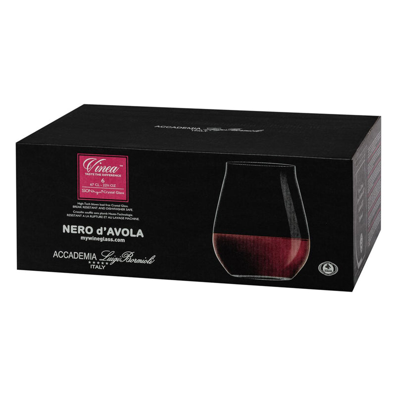 Vinea Bicchiere Vino Rosso 67 cl In Vetro Set 6 Pz