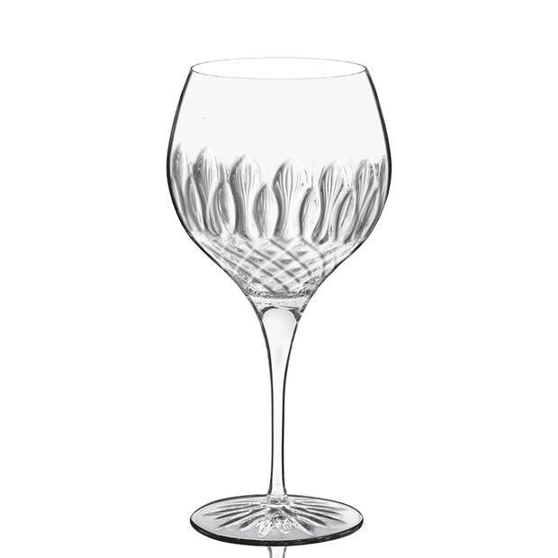 Diamante Calice Gin Tonic 65 cl In Vetro Set 4 Pz