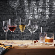 Diamante Calice Vino Rosso Sangiovese 52 cl In Vetro Set 4 Pz