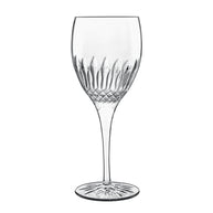 Diamante Calice Vino Bianco Riesling 38 cl In Vetro Set 4 Pz