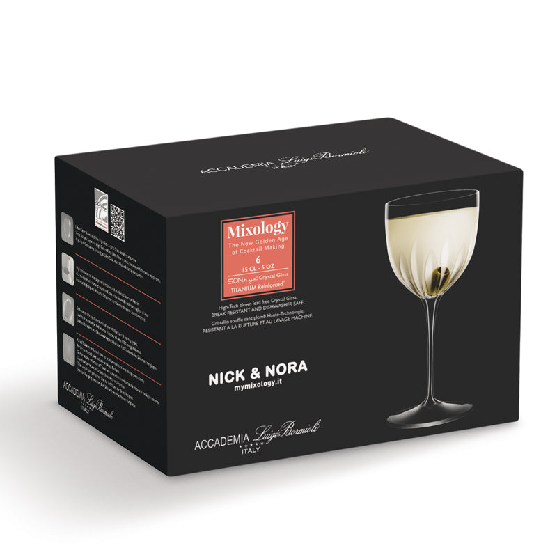 Mixology Nick & Nora Glass 15 cl Set 4 Pcs