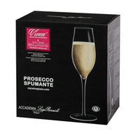 Vinea Calice Flute 20 cl In Vetro Set 6 Pz