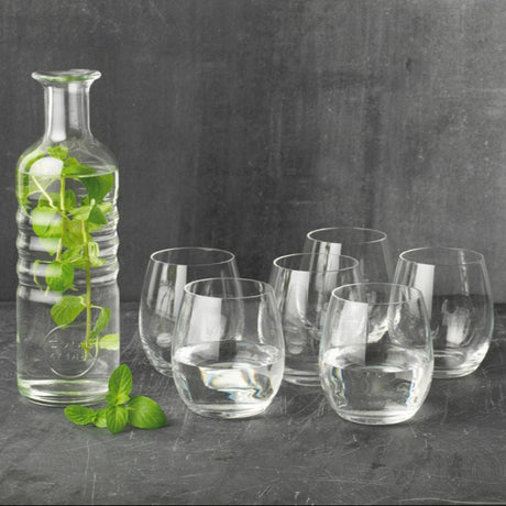 Hydrosommelier Set Bicchieri e Bottiglia In Vetro Set 7 Pz