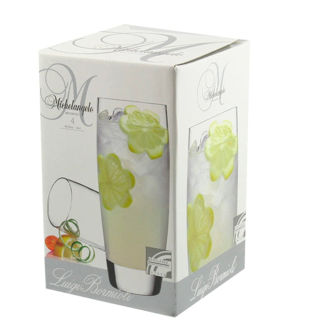 Michelangelo Masterpice Bicchiere Bibita Aperitivo 31 cl In Vetro Set 4 Pz
