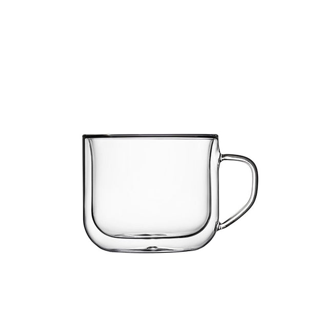 Thermic Glass Drink & Design Sublime Tazza Multiuso 38 cl In Vetro Termico Borosilicato Set 2 Pz