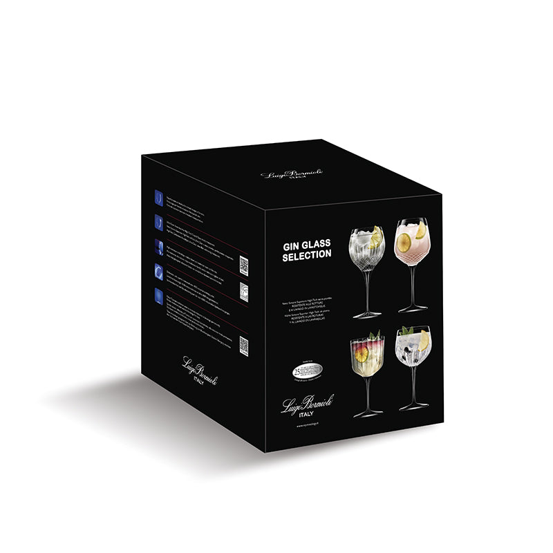 Gin Selection Set Calici Gin Tonic In Vetro Set 4 Pz