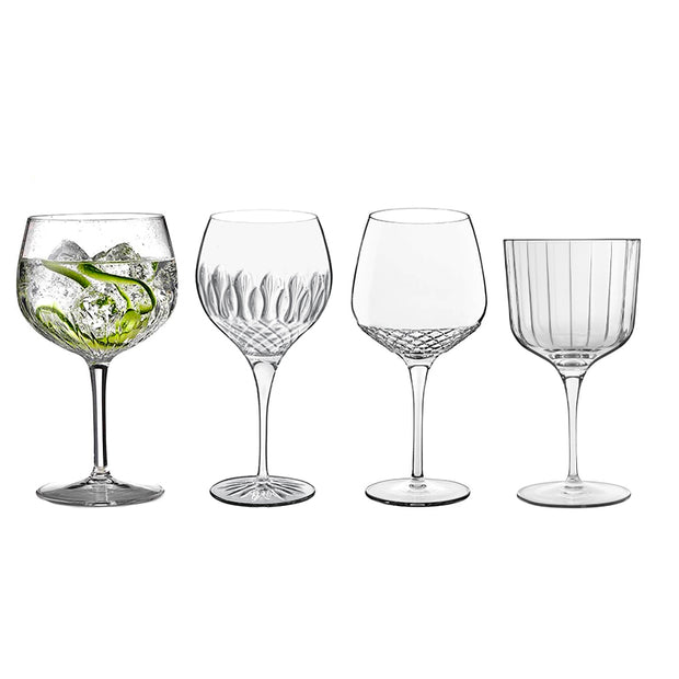 Gin Selection Set Calici Gin Tonic In Vetro Set 4 Pz