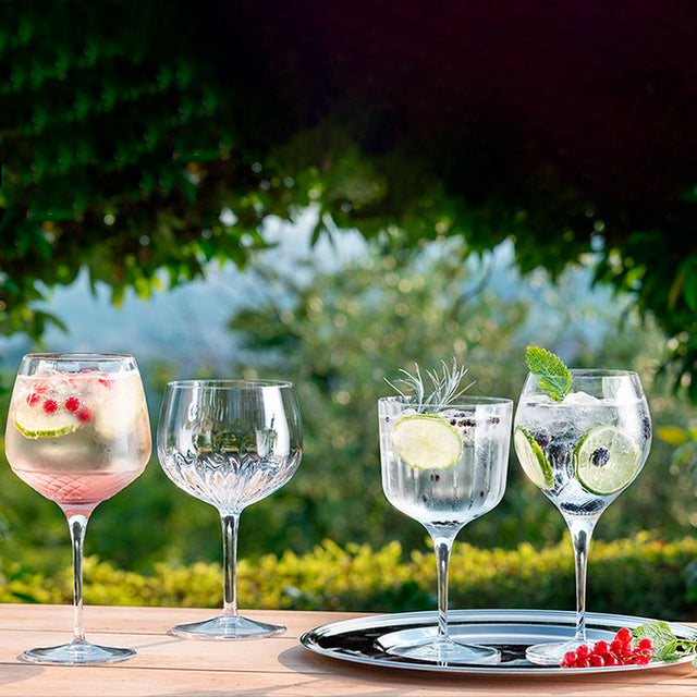 Gin Selection Set of Gin Tonic Glasses Set 4 Pcs