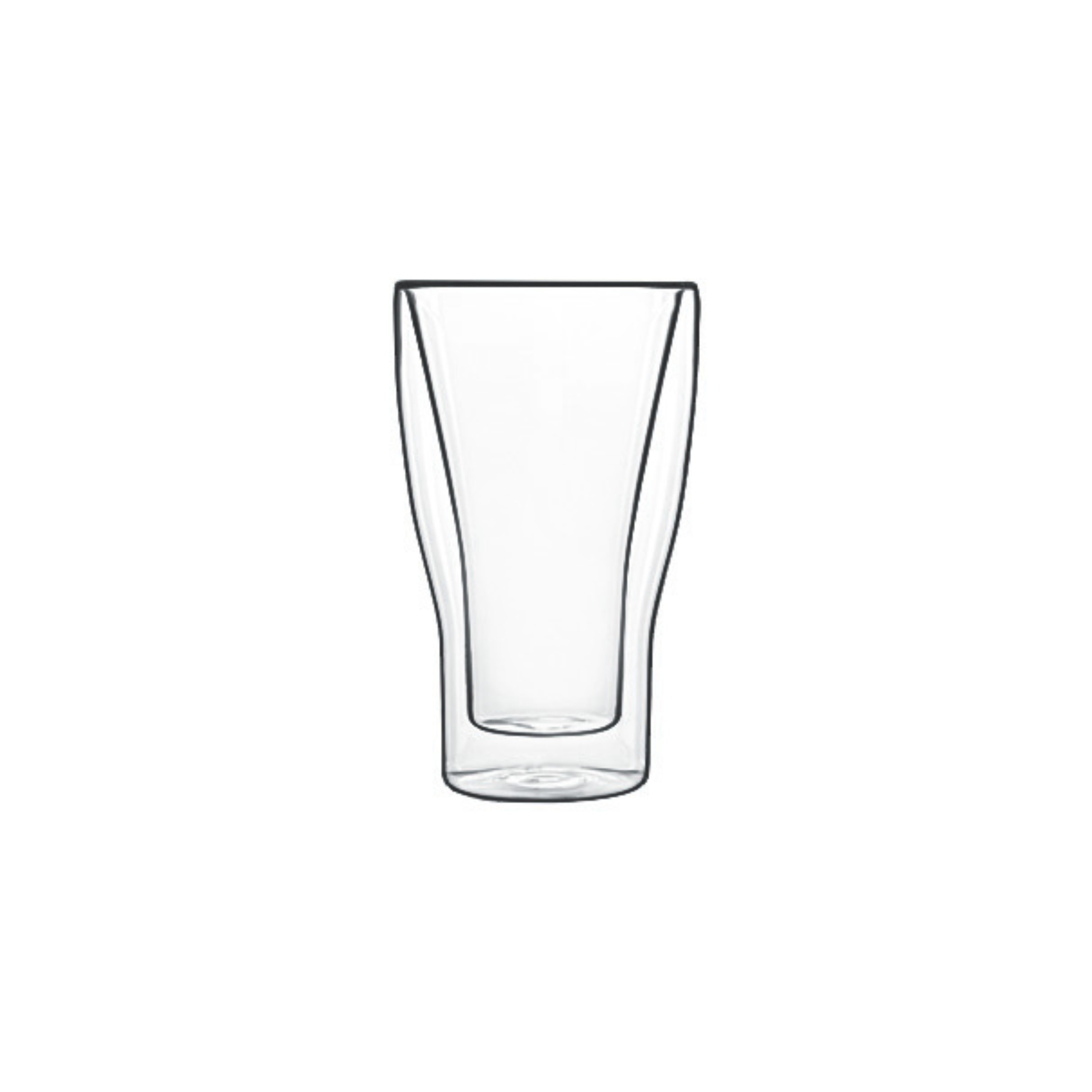 Thermic Glass Drink & Design Duos Latte Tazza Latte 34 cl In Vetro Termico Borosilicato Set 2 Pz