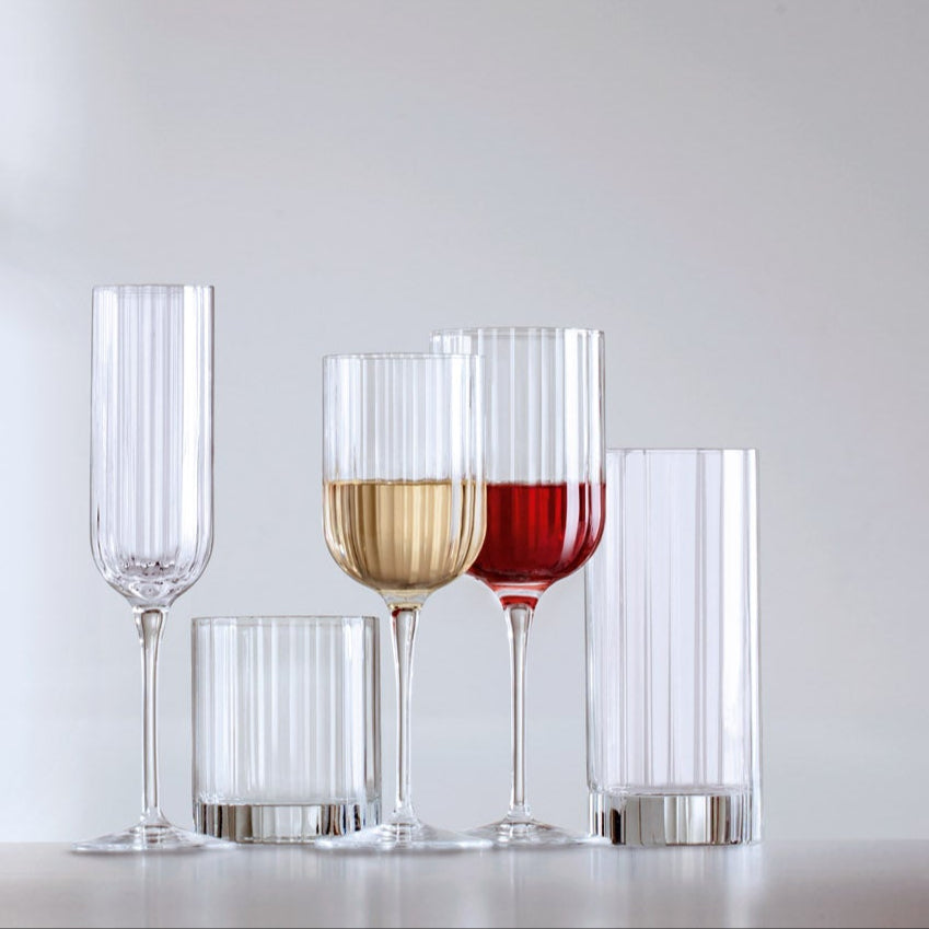 Bach Calice Vino Bianco 28 cl In Vetro Set 4 Pz