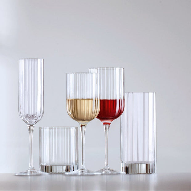 Bach Calice Vino Bianco 28 cl In Vetro Set 4 Pz
