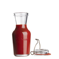 Lock Eat Caraffa Con Tappo Ermetico 50 cl In Vetro Set 6 Pz