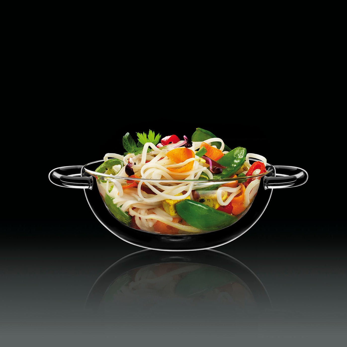 Thermic Glass Food & Design Wok 17.5 cl Lot 2 Pcs