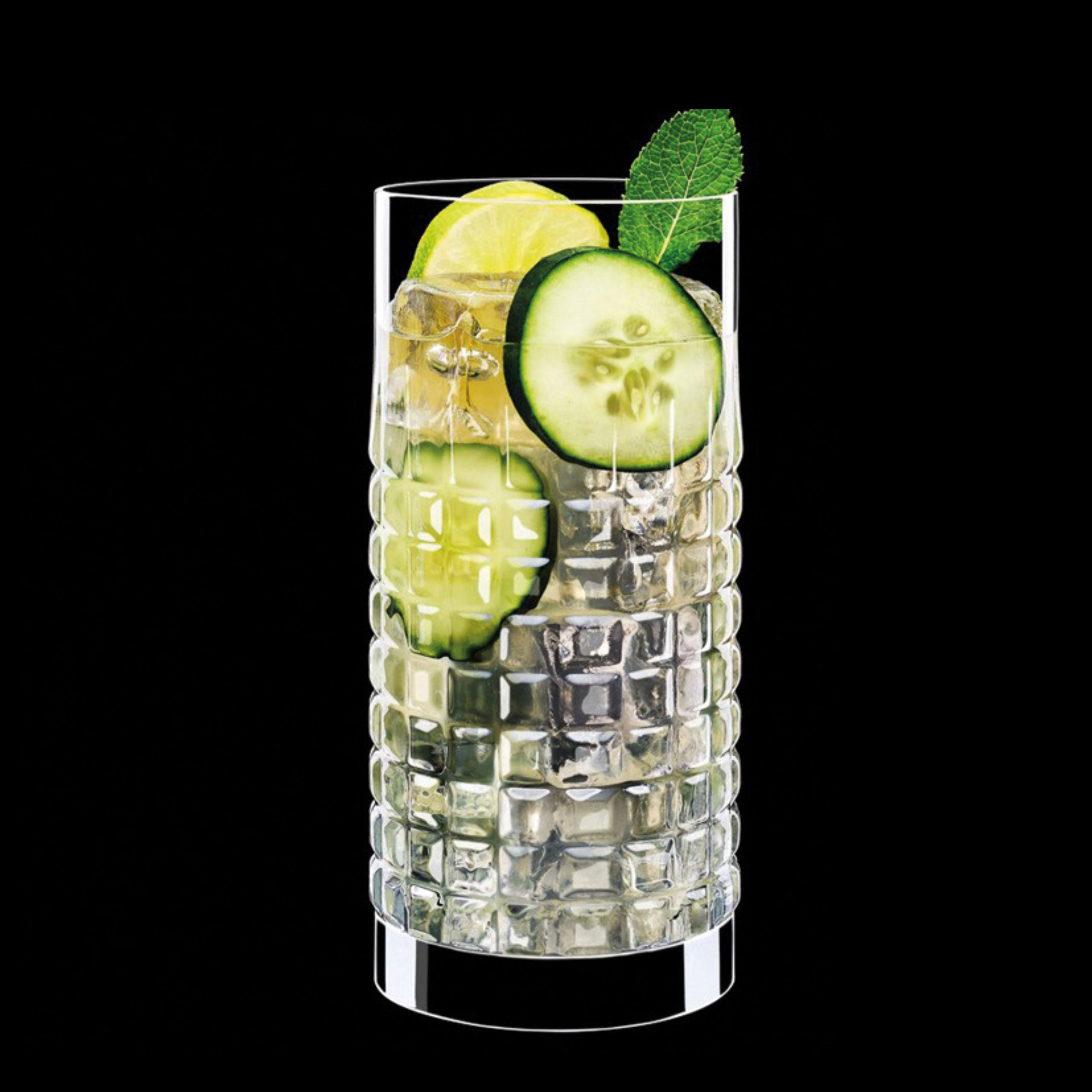 Mixology Charme Bicchiere Bibita Hi-Ball 48 cl In Vetro Set 6 Pz
