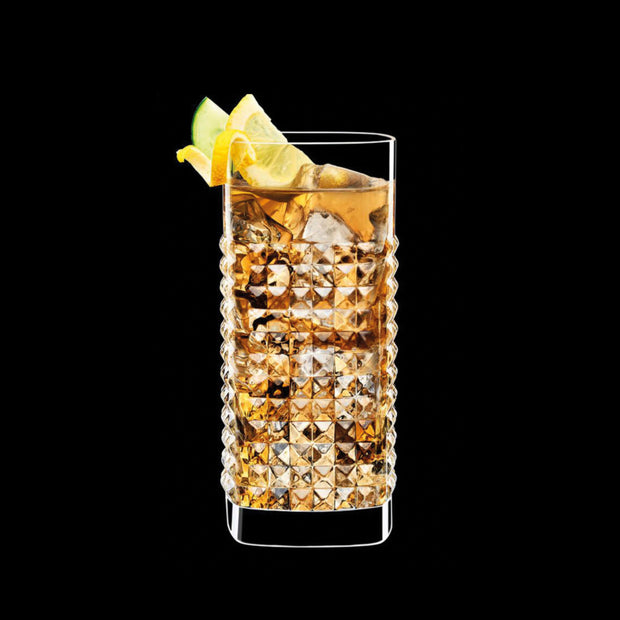 Mixology Elixir Bicchiere Bibita Hi-Ball 48 cl In Vetro Set 6 Pz