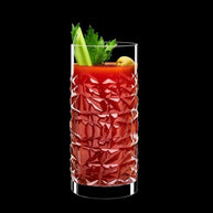 Mixology Texture Highball Drink Glass 48 cl Set 6 Pcs