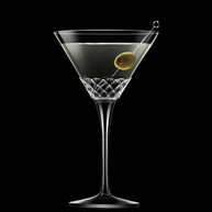 Roma 1960 Verre À Martini 22 cl Lot 6 Pcs