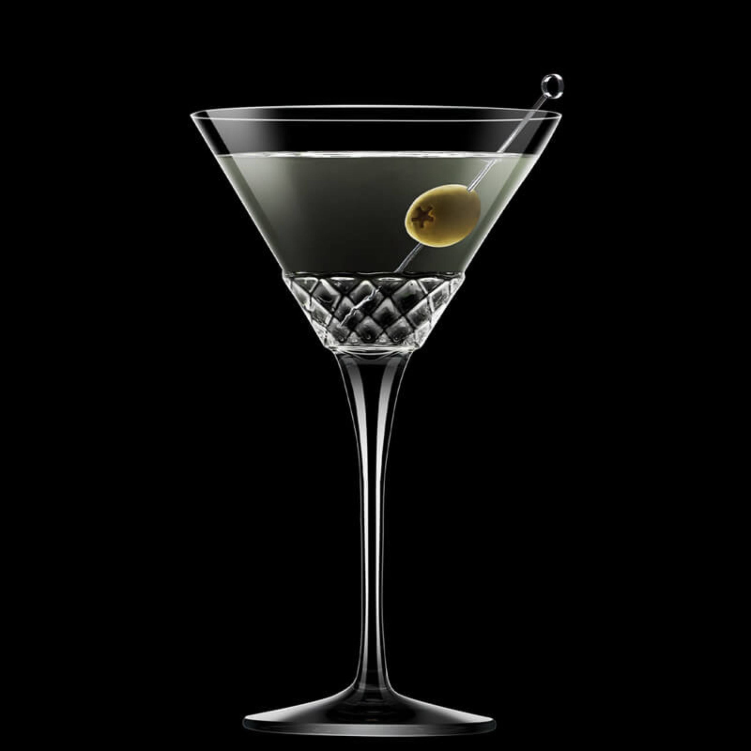 Roma 1960 Verre À Martini 22 cl Lot 6 Pcs