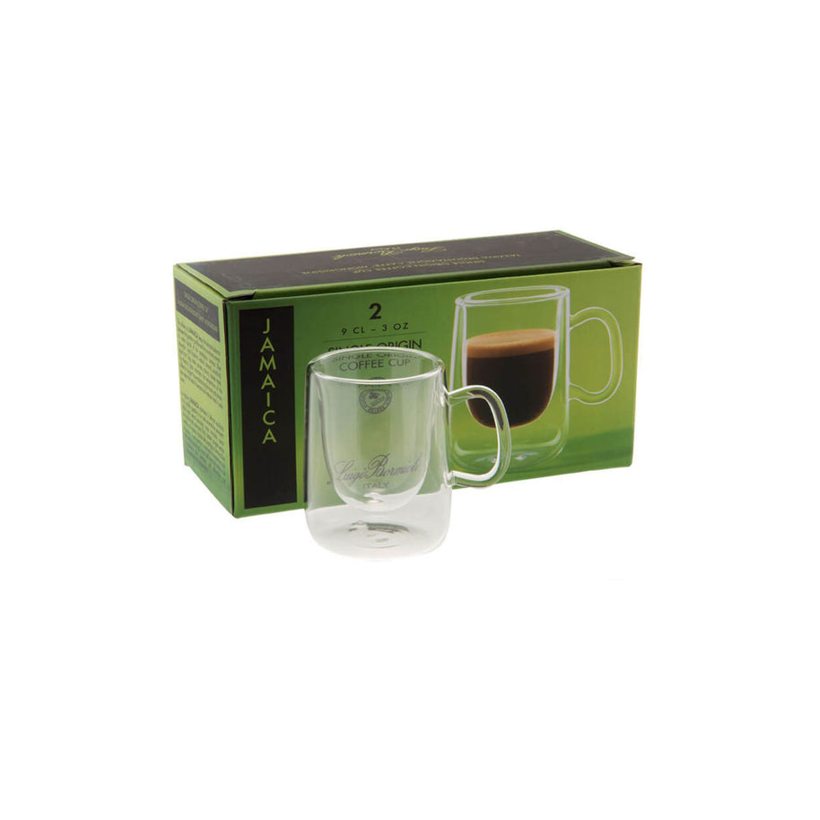 Thermic Glass Monorigine Jamaica Espresso Cup 9 cl Set 2 Pcs