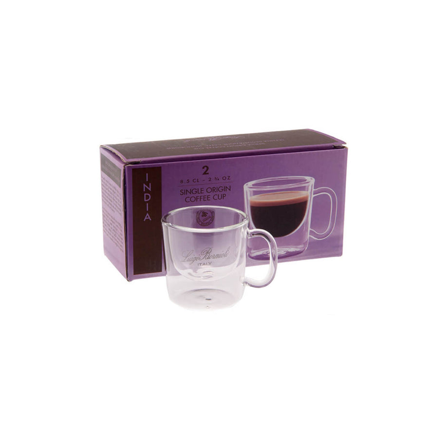 Thermic Glass Monorigine India Coffee Cup 8.5 cl Set 2 Pcs